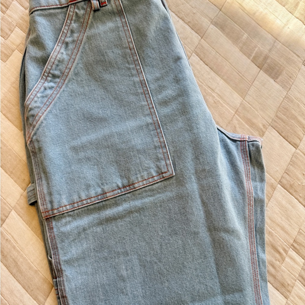 Brand New Big Bud Press Carpenter Jeans-Sz M Petite - Picture 9 of 12